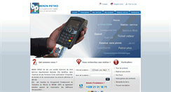 Desktop Screenshot of beninpetro.com